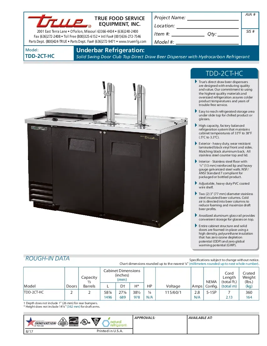 true-manufacturing-tdd-2ct-hc-draft-beer-cooler-specsheet-260524gyptoa.pdf