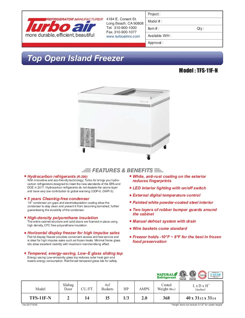 turbo-air-tfs-11f-n-chest-freezer-r290-with-drain-115-v-specsheet-260719bafcnz.pdf