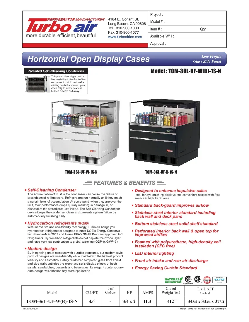 turbo-air-tom-36l-uf-w-b-1s-n-open-display-case-115v-black-specsheet-2607192d71s6.pdf