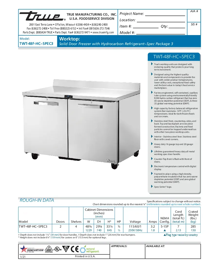 true-manufacturing-twt-48f-hc-spec3-freezer-counter-work-top-specsheet-2605249al5ln.pdf