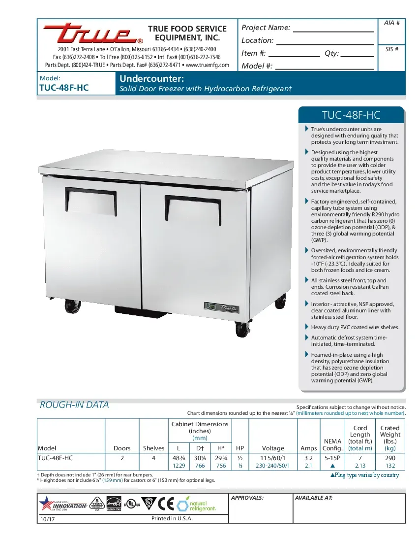 true-manufacturing-tuc-48f-hc-freezer-undercounter-reach-in-specsheet-260524sfigmu.pdf