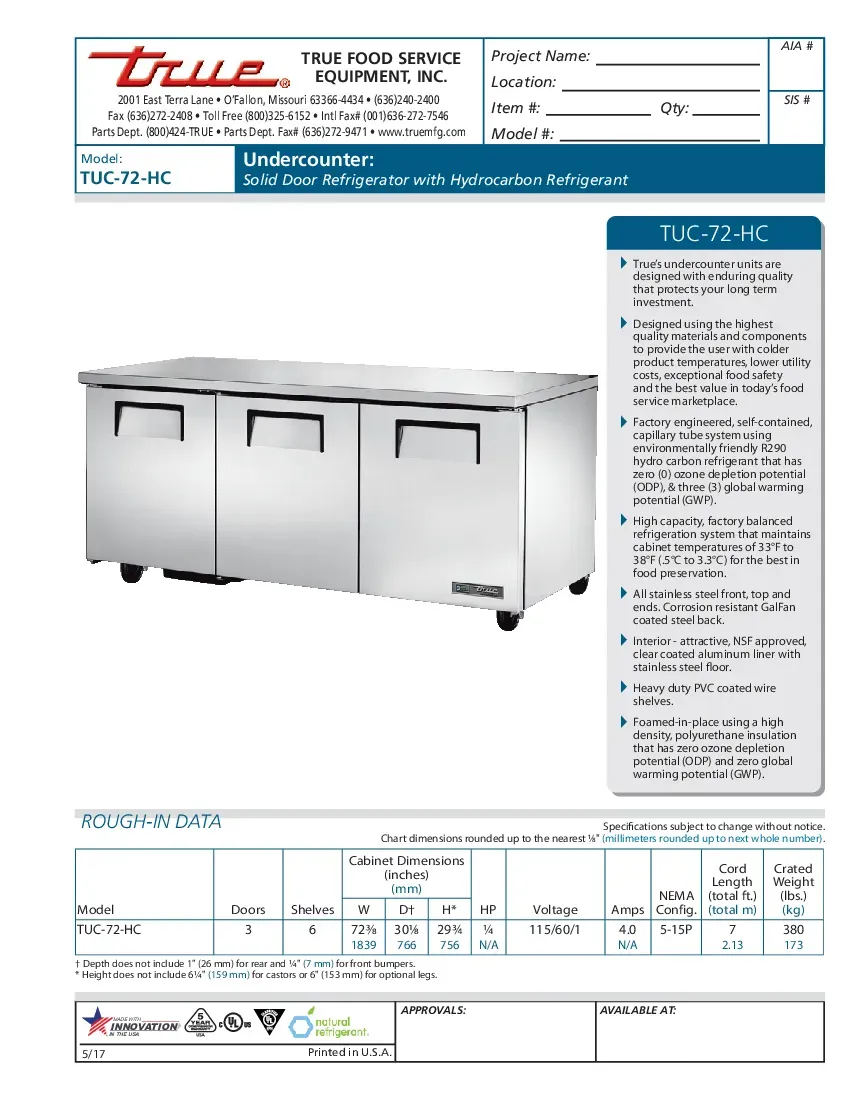 true-manufacturing-tuc-72-hc-refrigerator-undercounter-reach-in-specsheet-260524fmqez9.pdf