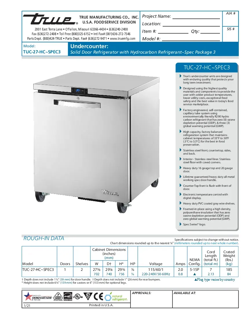 true-manufacturing-tuc-27-hc-spec3-refrigerator-undercounter-reach-in-specs-260524gg8vdx.pdf