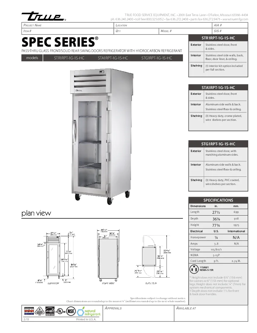 true-manufacturing-sta1rpt-1g-1s-hc-refrigerator-pass-thru-specsheet-2605246frskn.pdf
