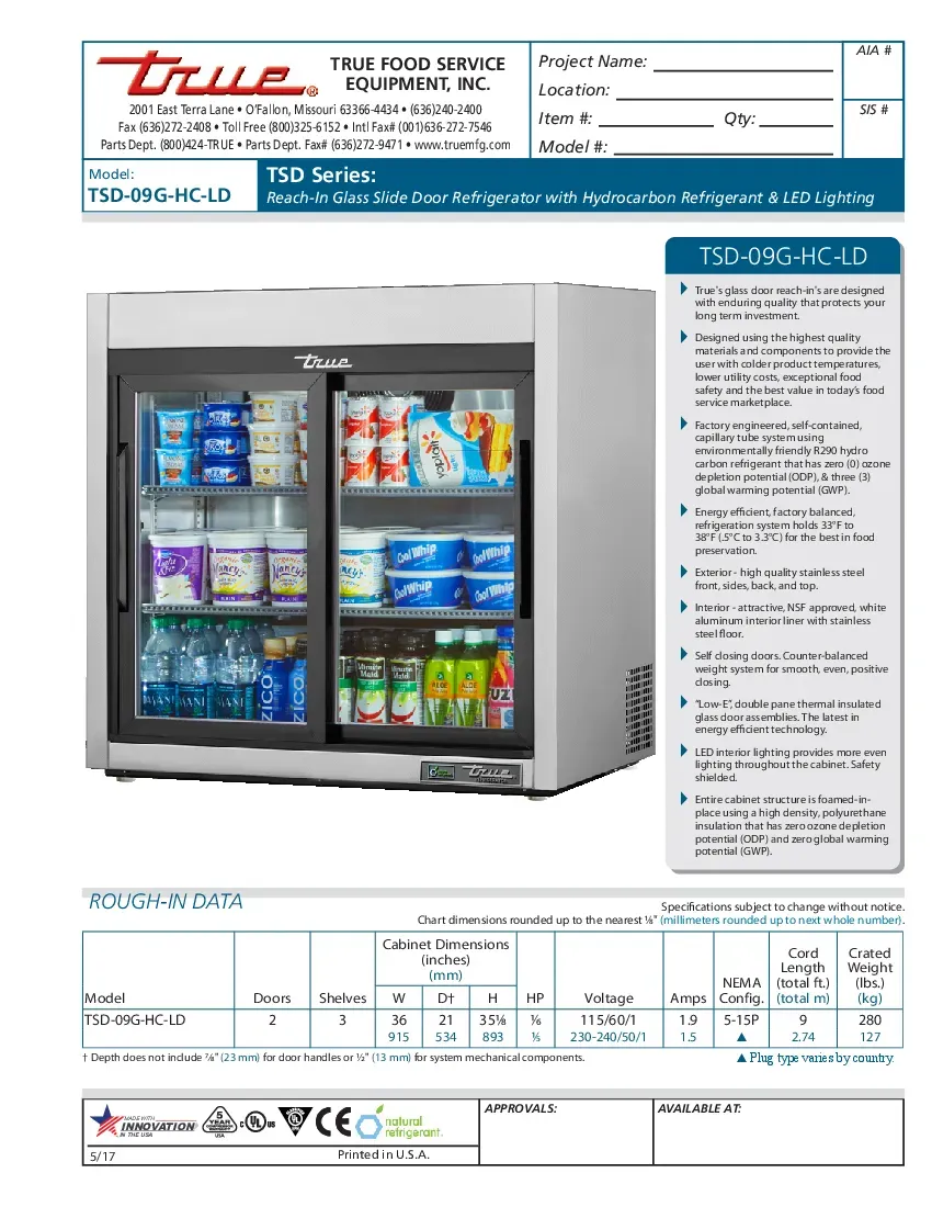 true-manufacturing-tsd-09g-hc-ld-refrigerator-merchandiser-countertop-specs-2605248srube.pdf