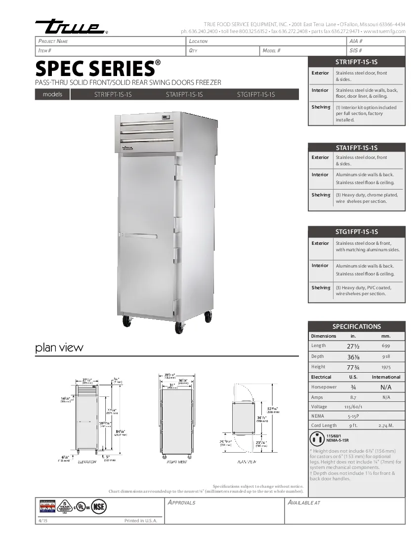 true-manufacturing-str1fpt-1s-1s-hc-freezer-pass-thru-specsheet-260524ujr8iv.pdf