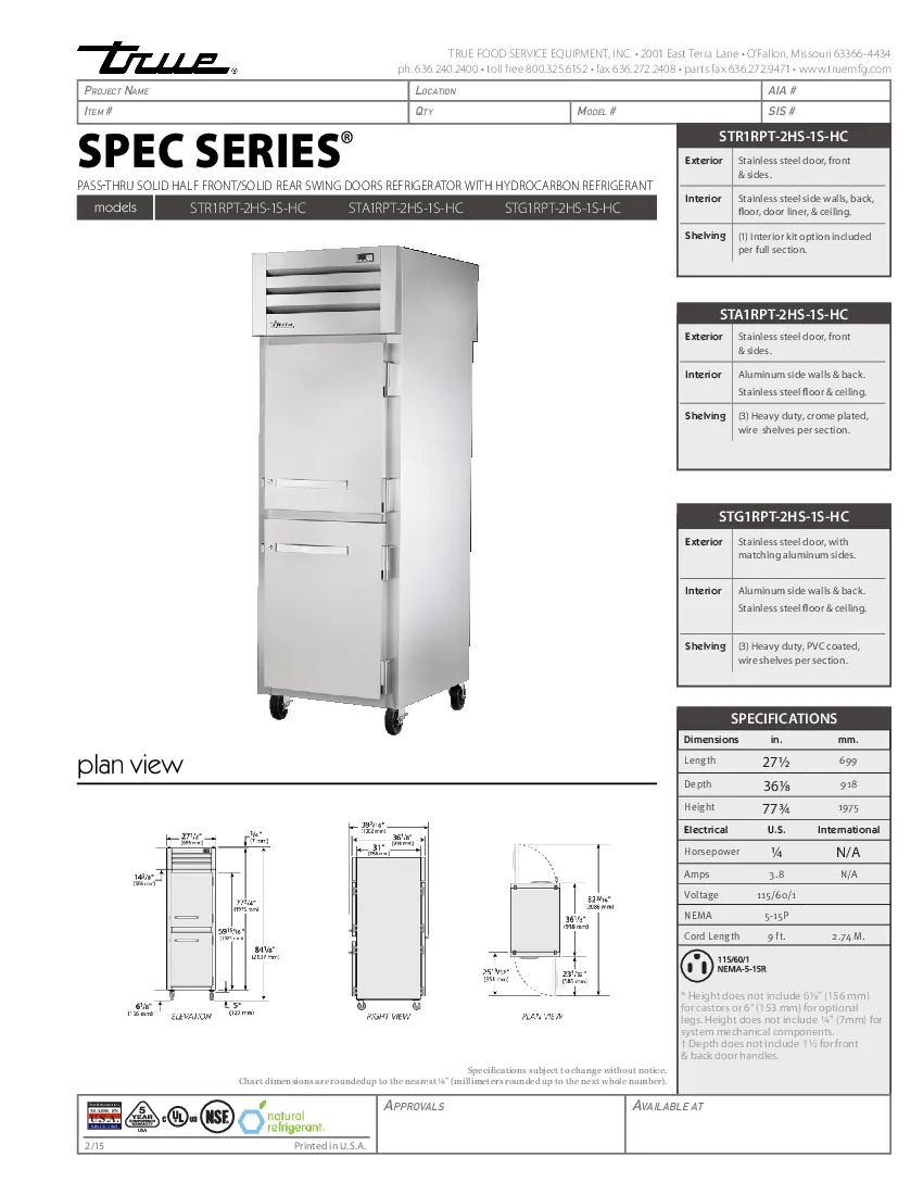 true-manufacturing-stg1rpt-2hs-1s-hc-refrigerator-pass-thru-specsheet-260524un0xr5.pdf