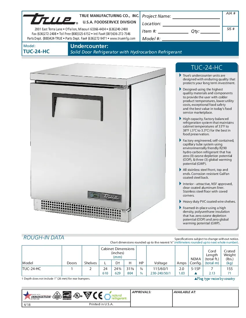 true-manufacturing-tuc-24-hc-refrigerator-undercounter-reach-in-specsheet-260524tunkgu.pdf