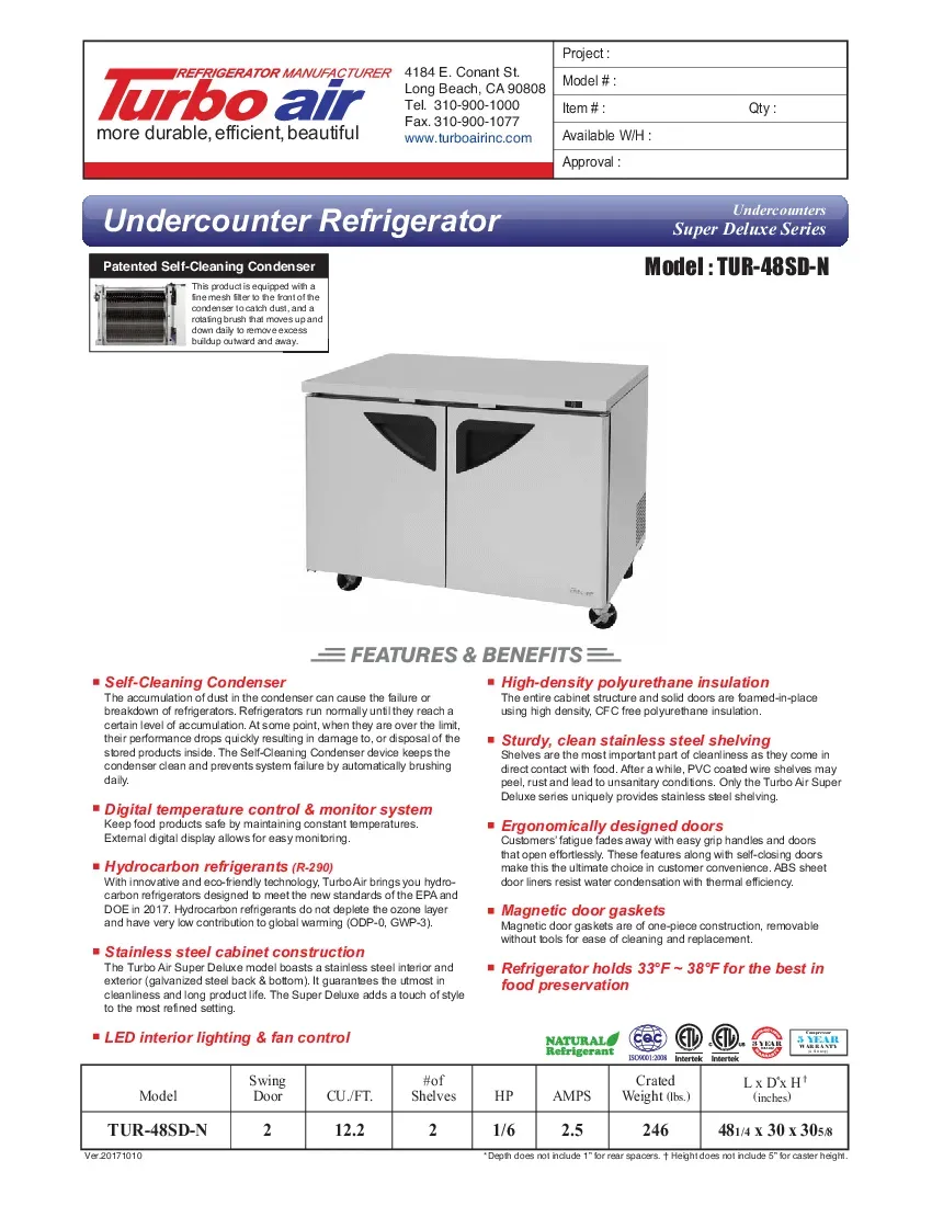 turbo-air-tur-48sd-n-refrigerator-undercounter-reach-in-115v-48-25-w-swing-26072680dl08.pdf