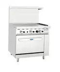 Atosa USA AGR-36G, 36" Gas Range with Griddle Top