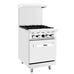 Atosa USA AGR-4B, Gas Range