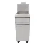 Frymaster MJ150 w/ MILLIVOLT, Fryer, Gas, Floor Model, Full Pot