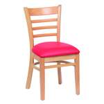 Royal Industries , ROY 8001 N RED, Chair, Side, Indoor