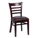 Royal Industries , ROY 8001 W BRN, Chair, Side, Indoor