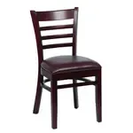 Royal Industries , ROY 8001 W BRN, Chair, Side, Indoor