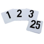 Royal Industries , ROY TN 151 200, Table Numbers Cards
