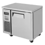 Turbo Air JUR-36S-N6, Refrigerator, Undercounter, Reach-In
