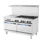Turbo Air TARG-6B24G, Range, 60" Restaurant, Gas