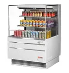 Turbo Air , TOM-36L-UF-W(B)-3S-N, Open Display Case