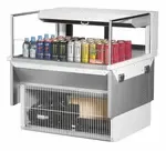 Turbo Air , TOM-36L-UFD-W(B)-1SI-N, Open Display Case