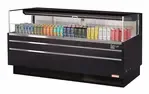Turbo Air , TOM-72L-UF-W(B)-1S-N, Open Display Case