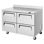 Turbo Air TWR-48SD-D4-N, Refrigerated Counter, Work Top