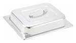 Winco , C-DCH, Steam Table Pan Cover, Stainless Steel