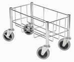 Winco , DWR-1708, Trash Receptacle, Dolly