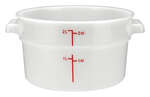 Winco , PPRC-2W, Round Food Storage Containers