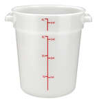 Winco , PPRC-4W, Round Food Storage Containers