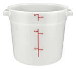 Winco , PPRC-6W, Round Food Storage Containers