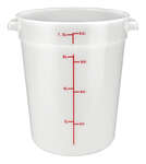 Winco , PPRC-8W, Round Food Storage Containers