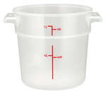 Winco , PTRC-1, Round Food Storage Containers