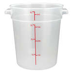 Winco , PTRC-4, Round Food Storage Containers
