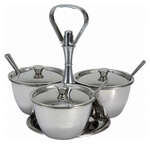 Winco , RS-3, Relish Dish, Metal