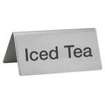 Winco , SGN-105, Tabletop Sign, Tent / Card