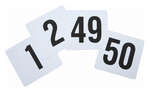 Winco , TBN-50, Table Numbers Cards
